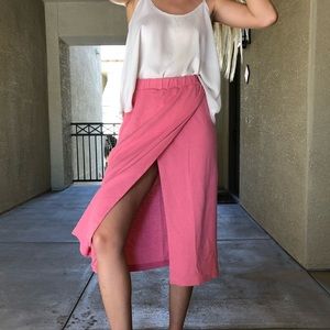 Pretty in Pink Pencil Skirt